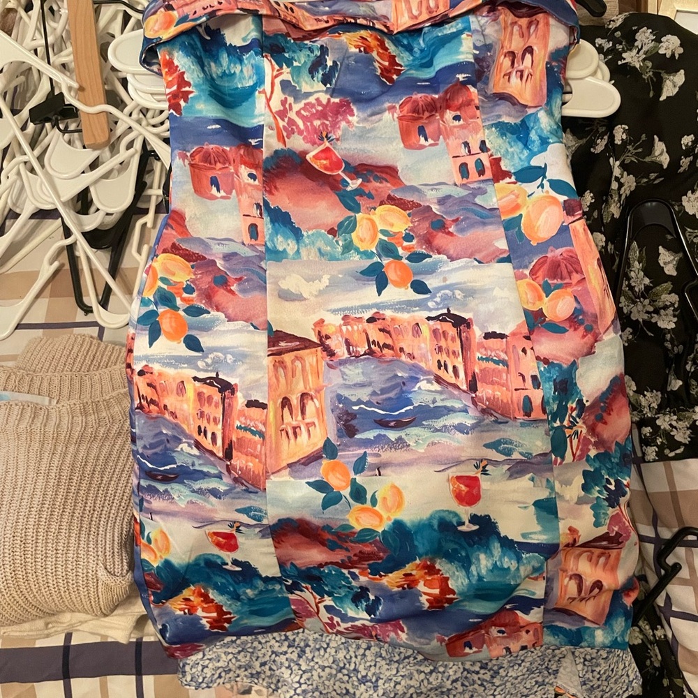 Runaway the Label mini strapless dress